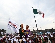 Morena continúa con su estrategia rumbo a los comicios del siguiente año. AFP/ARCHIVO