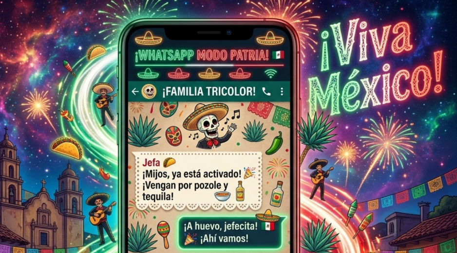 WhatsApp permite personalizar algunos elementos de la aplicación para darle un toque más mexicano a tus conversaciones. ESPECIAL