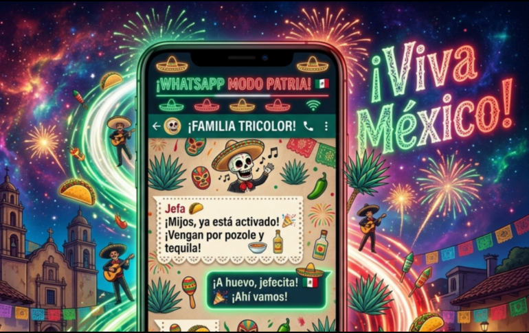WhatsApp permite personalizar algunos elementos de la aplicación para darle un toque más mexicano a tus conversaciones. ESPECIAL