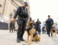 Tres mil 700 elementos municipales y estatales resguardaron las celebraciones del 15 de septiembre en el Centro de Guadalajara.  ESPECIAL