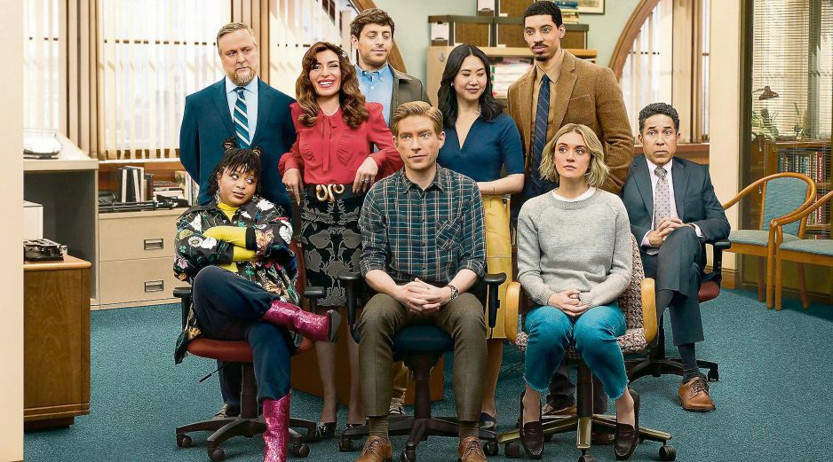 Elenco principal de la serie de comedia “The Paper”, el spin-off en formato de falso documental de la icónica “The Office”. ESPECIAL