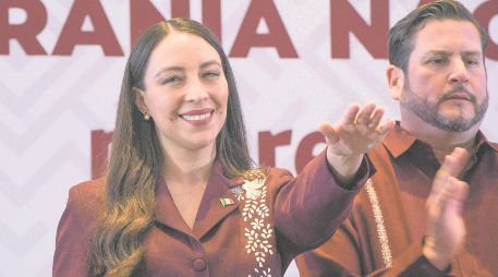 Julieta Ramírez hizo un llamado a la unidad y a luchar por la soberanía del país. EL UNIVERSAL