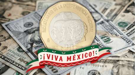 Conoce el tipo de cambio del dólar frente al peso mexicano este 16 de septiembre de 2026. La divisa nacional avanza marginalmente en el mercado internacional durante el Día de la Independencia. ESPECIAL/Canva