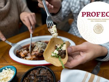 La Profeco recuerda los derechos de los consumidores al acudir a restaurantes y bares. ESPECIAL / CANVA y Profeco
