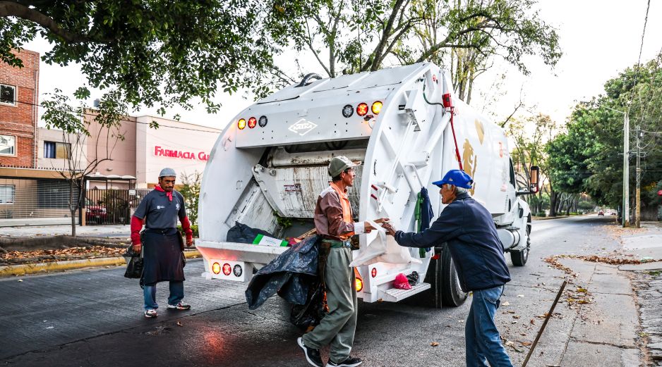En el municipio de Guadalajara diariamente se recolectan más de mil 800 toneladas de desechos. ESPECIAL
