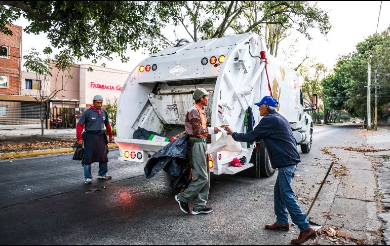 En el municipio de Guadalajara diariamente se recolectan más de mil 800 toneladas de desechos. ESPECIAL