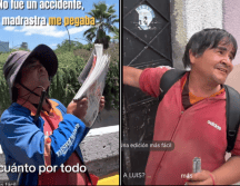 En esta ocasión, el lente de la cámara se enfocó en las calles de la capital de Jalisco para documentar la realidad de Luis  quien sale todos los días a ganarse el sustento. ESPECIAL/TikTok/los4sanchez_