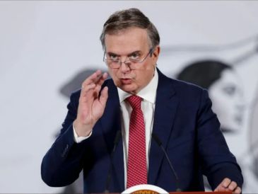 Ebrard reitera que México seguirá trabajando en la revisión comercial sin atarse al calendario electoral de Estados Unidos. EFE/ARCHIVO.