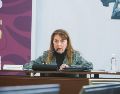 Margarita González Saravia prometió justicia y seguimiento directo al feminicidio de la joven española Claudia Tacoronte tras girarse una orden de aprehensión contra el sospechoso. X/@margarita_gs