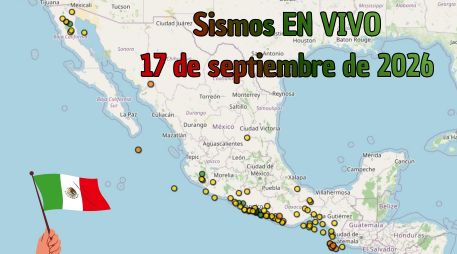 EN VIVO | Sismos en México | Jueves 17 de septiembre. ESPECIAL / SSN