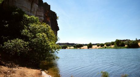 El río Fitzroy, en Rockhampton, a unos 600 kilómetros al norte de Brisbane. ESPECIAL / CANVA
