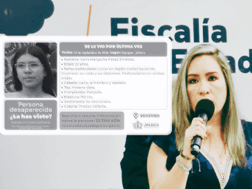 La vicefiscal confirmó que Karla Margarita Pérez Jiménez era alumna del sexto semestre de una licenciatura encaminada a la salud. ESPECIAL