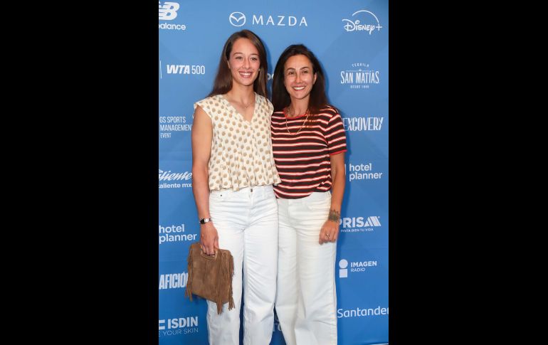 Zeynep Sönmez y Esra Özdoğan. GENTE BIEN JALISCO / Coctel de bienvenida y ceremonia de sorteo del Guadalajara Open WTA 500