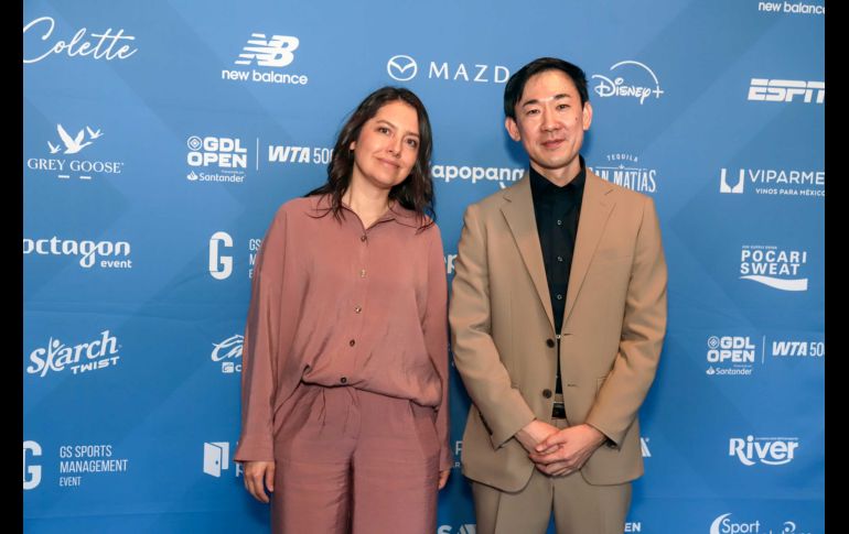 Ivonne López y Mitsuhiro Kanata. GENTE BIEN JALISCO / C. Jimeno