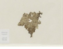 Este pedazo de papel tiene mil 700 años y pudo pertenecer a un lector de Egipto. EFE / Universidad de Utrecht
