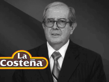 El presidente del Consejo del Grupo La Costeña falleció a los 76 años de edad. ESPECIAL
