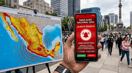 Por primera vez, la alerta sonará de manera masiva en 80 millones de teléfonos celulares en todo el país sin necesidad de datos móviles o saldo. Gemini IA