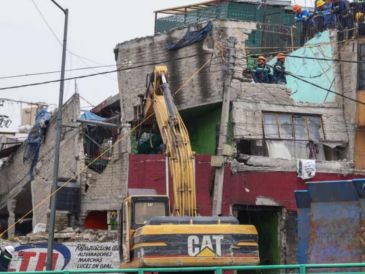 Luego del hecho, los cuatro predios afectados fueron sometidos a una demolición controlada. SUN/K. Guerrero