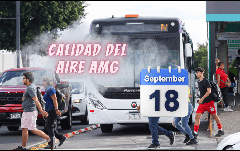 La mañana de este viernes 18 de septiembre en Guadalajara se registra buena calidad del aire en Atemajac con 6 puntos IMECA. EL INFORMADOR / ARCHIVO