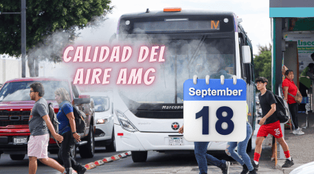 La mañana de este viernes 18 de septiembre en Guadalajara se registra buena calidad del aire en Atemajac con 6 puntos IMECA. EL INFORMADOR / ARCHIVO