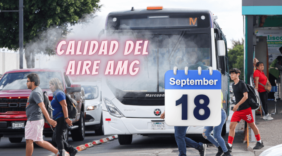 La mañana de este viernes 18 de septiembre en Guadalajara se registra buena calidad del aire en Atemajac con 6 puntos IMECA. EL INFORMADOR / ARCHIVO