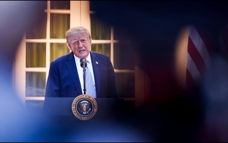 Trump indicó que 