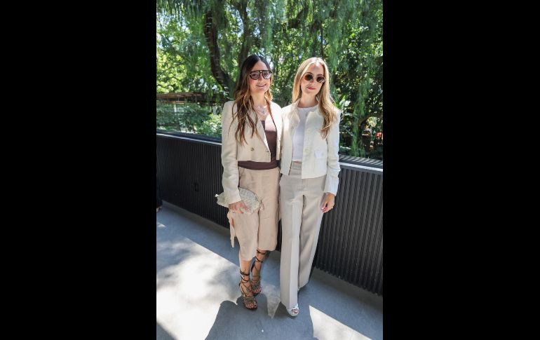 Fernanda y Maki Iturbide Chavira. GENTE BIEN JALISCO / E. Escamilla