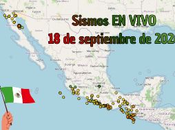 EN VIVO | Sismos en México | Viernes 18 de septiembre. ESPECIAL / SSN