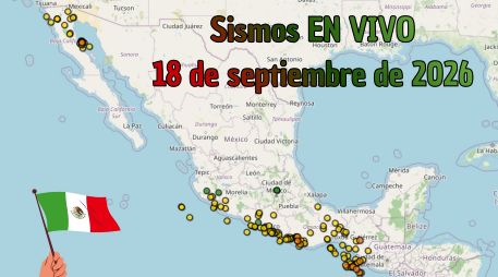 EN VIVO | Sismos en México | Viernes 18 de septiembre. ESPECIAL / SSN