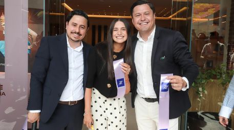 Eduardo Rodríguez, Nora Martínez y Claudio Béglé. GENTE BIEN JALISCO / Revista del 18 de septiembre 2026