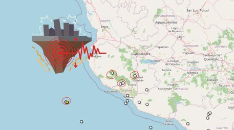 En lo que va de esta jornada, Jalisco registró tres eventos sísmicos. ESPECIAL / SSN