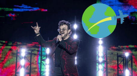 Sus declaraciones y actitud durante el concierto generaron diversas reacciones en redes sociales. ESPECIAL / IG / @syntekoficial