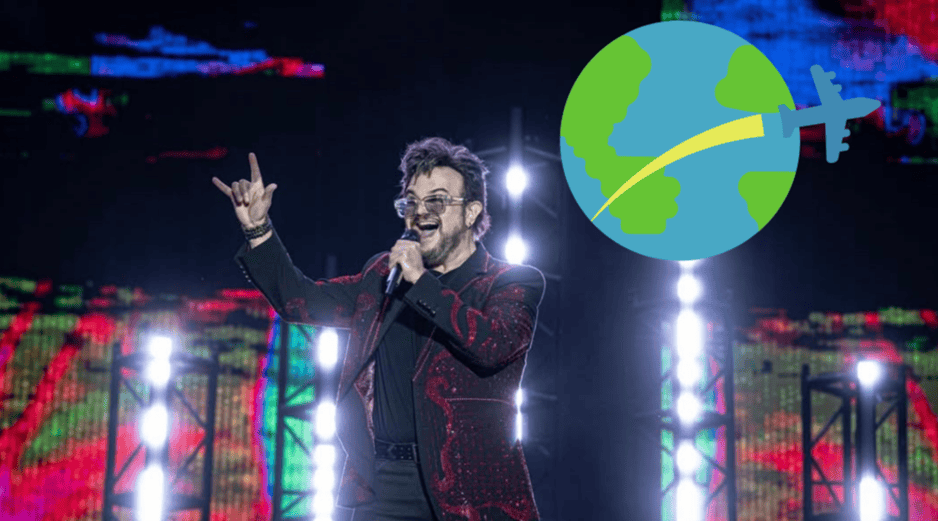 Sus declaraciones y actitud durante el concierto generaron diversas reacciones en redes sociales. ESPECIAL / IG / @syntekoficial
