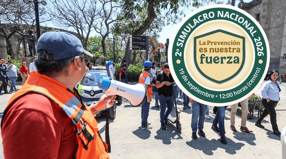 Para esta edición del Segundo Simulacro Nacional, se espera una participación masiva tanto a nivel local como federal. EL INFORMADOR/ARCHIVO FACEBOOK/Coordinación Nacional de Protección Civil