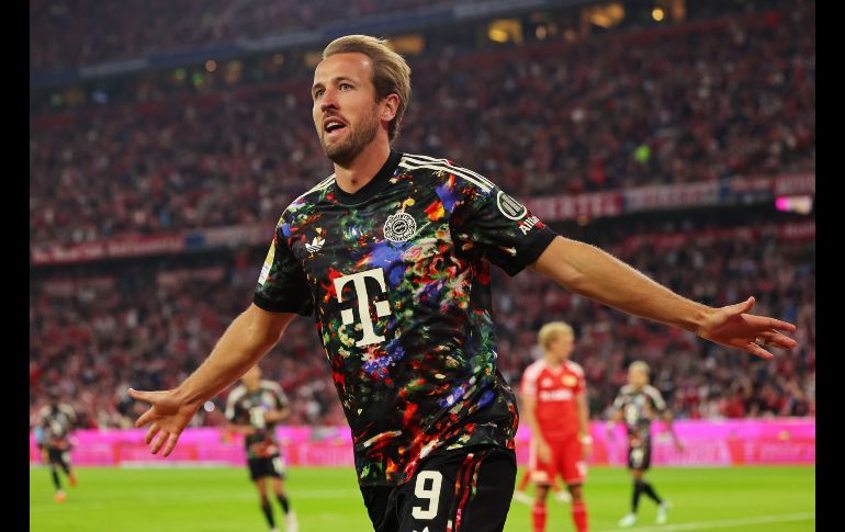 A sus 33 años, Harry Kane pulverizó el récord de Dieter Müller de la década de 1970. El atacante del FC Bayern facturó por partida doble en el 7-0 ante Union Berlin EFE/EPA/ANNA SZILAGYI.