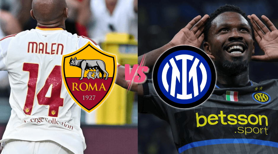 Quien se lleve la victoria en el Olímpico se quedará momentáneamente en la cima de la tabla de la Serie A. EFE / CANVA