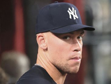 Aaron Judge. El capitán de los Yankees ha sufrido esta campaña debido a las lesiones. AFP