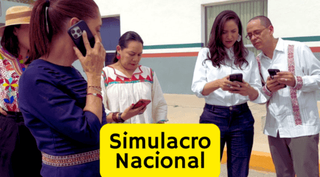 La Presidenta de México, Claudia Sheinbaum Pardo, participó este sábado 19 de septiembre en el Segundo Simulacro Nacional. X / @Claudiashein