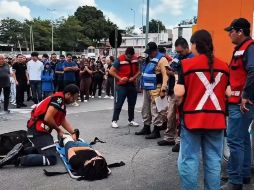 Las alarmas sísmicas sonaron al mediodía debido al Simulacro Nacional en conmemoración de los sismos del 19 de septiembre. ESPECIAL / FACEBOOK Protección Civil Jalisco