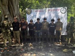 El arresto de los sospechosos tuvo lugar en la zona serrana de Sinaloa, en los límites con Durango, tras un ataque a balazos. X/OHarfuch
