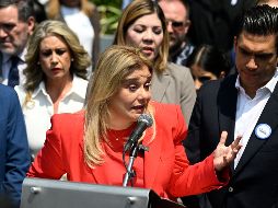 Maru Campos afirmó que tanto ella como Sheinbaum reconocieron que deben mejorar sus canales de comunicación AFP/ARCHIVO