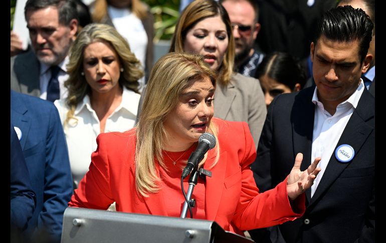 Maru Campos afirmó que tanto ella como Sheinbaum reconocieron que deben mejorar sus canales de comunicación AFP/ARCHIVO