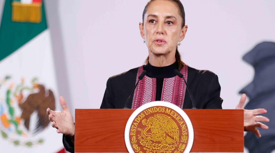 Sheinbaum llega a la entidad después de que el secretario de Seguridad y Protección Ciudadana, Omar García Harfuch, reportó la tarde del sábado una agresión contra elementos de la Marina. SUN/ D. Sánchez