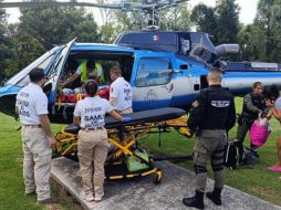 El escuadrón aerotáctico del “Zeus” cuenta con capacidades y habilidades adicionales que permiten su intervención en rescates y apoyo en contingencias, particularmente en zonas de difícil acceso. CORTESÍA/ Policía de Guadalajara