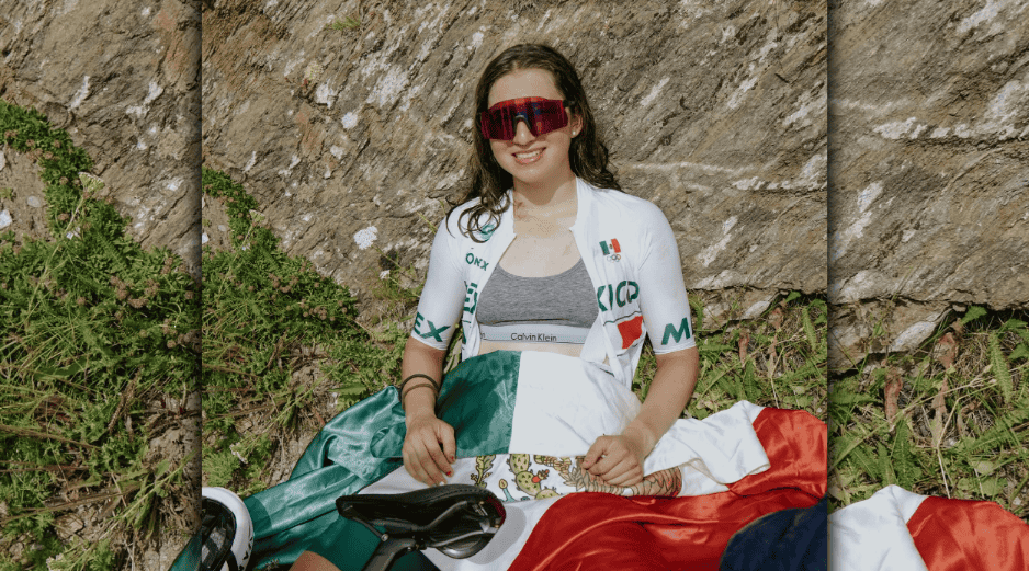 Romina Hinojosa finalizó en la posición 28 de la contrarreloj femenina del Mundial de Ciclismo de Ruta en Montreal. ESPECIAL/Instagram @romina_hinojosa02