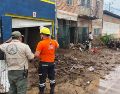 En el sitio trabajan también elementos de la Cruz Roja y al punto se dirige personal de la Guardia Nacional y el Ejército Mexicano. ESPECIAL / UEPCBJ
