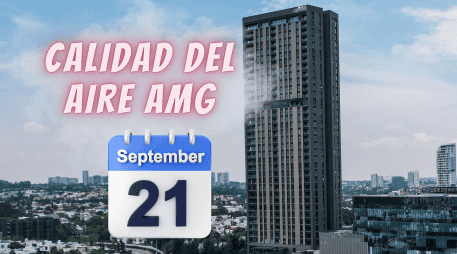 Este lunes 21 de septiembre en Guadalajara se registra buena calidad del aire en Atemajac con 11 puntos IMECA. EL INFORMADOR / ARCHIVO