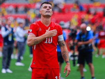 Granit Xhaka, capitán de la Selección de Suiza. IMAGO7