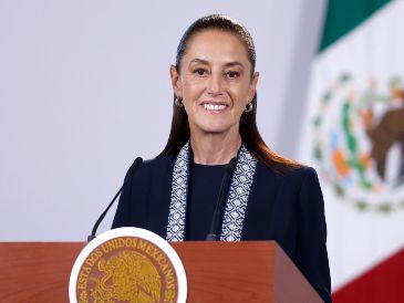 Los aranceles tendrán prioridad en las conversaciones entre México y Estados Unidos, según la Presidenta Sheinbaum. EFE / S. Gutiérrez