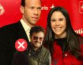 A Paola Rojas no le cayó en gracia que Aleks Syntek hiciera mofa de la situación que atravesó con su exmarido, Zague. NTX / SUN / ARCHIVO